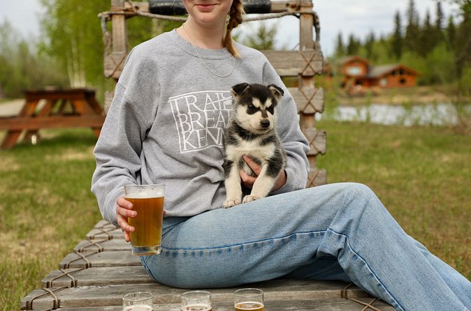 1.5-Hour Beer and Puppies Guided Experience in Fairbanks - What your $58 ticket really buys