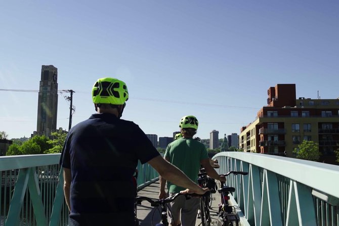 3 Hour Montreal City Bike Tour with Wine or Beer (AM & PM) - Guides who shape the experience