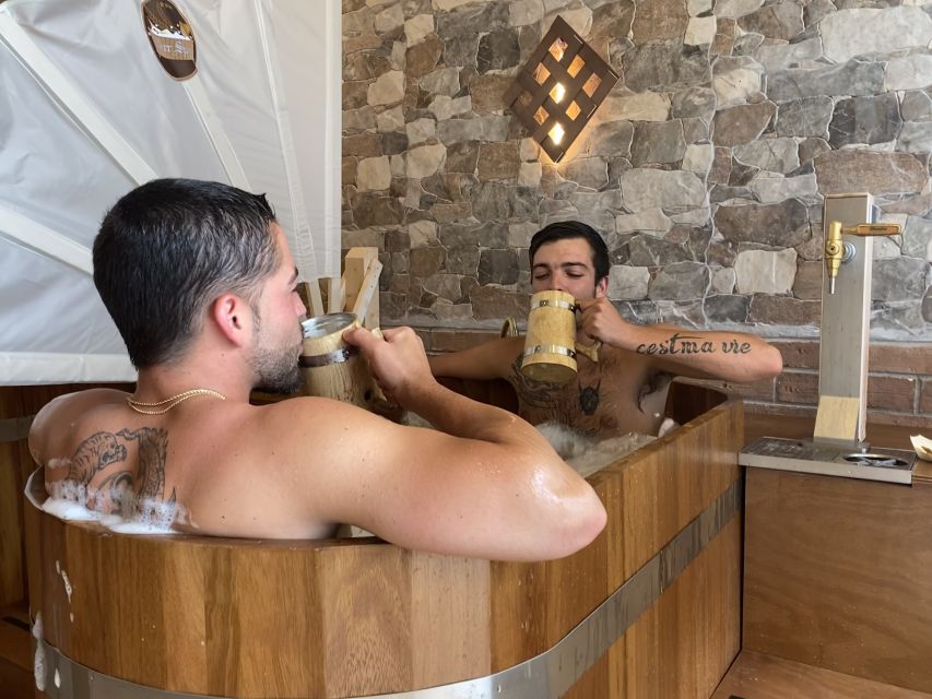 Alicante: Beer Spa Experience with Tastings and Snacks - A beer bath with a distinctly Alicante twist