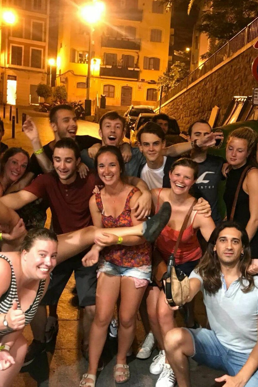 Alicante: Guided Pub Crawl with Shots and Beer - The UV blacklight club is the main event