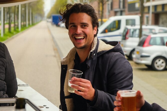 Amsterdam Beer Bike Blast Private Tour - With Beer On Tap - What happens during the 75-minute route