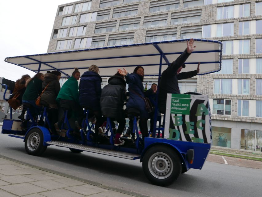 Amsterdam: Guided Beer Bike or Prosecco Bike Tour - A party bike, not a sightseeing bike