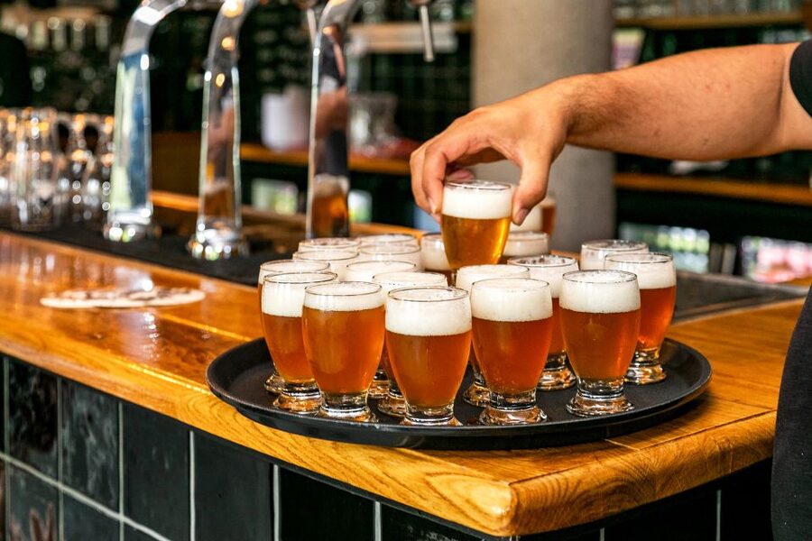 Amsterdam: Guided Craft Beer Brewery Bus Tour with Tastings - The main brewery tour and its guided explanation
