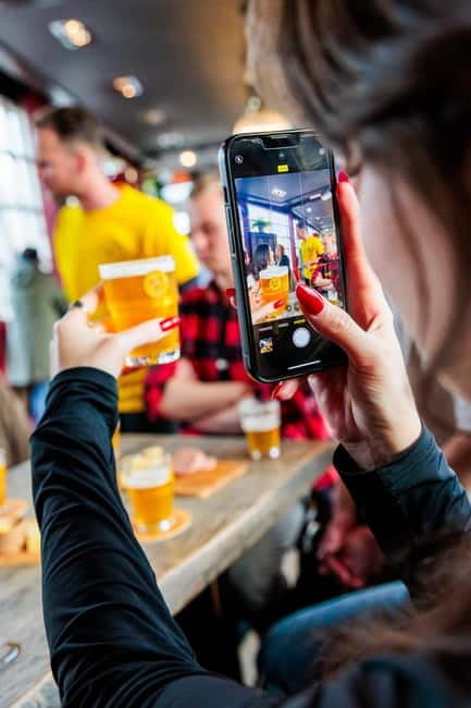 Amsterdam: Guided Craft Beer Tasting with cheese and snacks - The snacks make the $35 price easier to judge