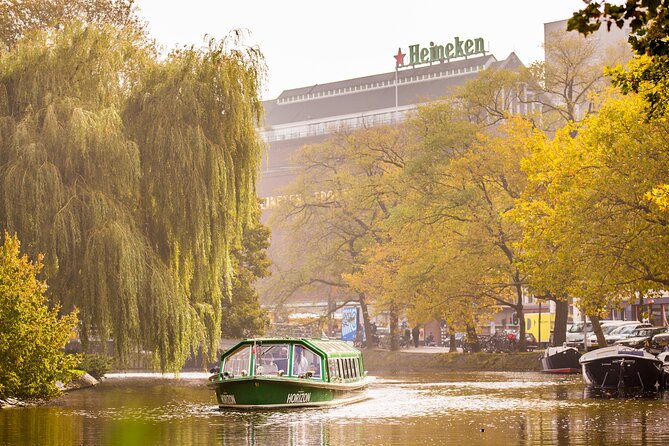 Amsterdam Heineken Cruise with 1 Heineken, Snacks, Live Guide - A beer cruise with Amsterdam’s best first view