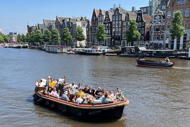 Amsterdam Luxury Boutique Boat tour with Unlimited Beer and Wine - Boarding near Oudezijds Voorburgwal 226