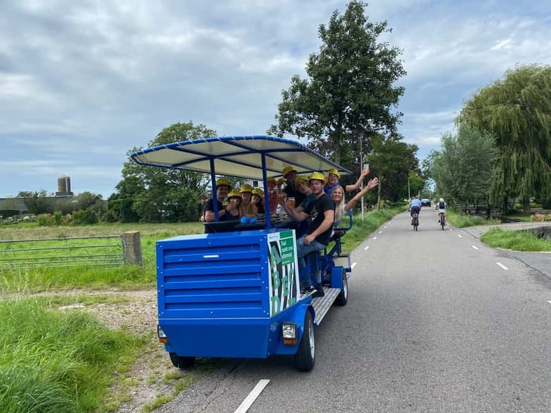 Amsterdam: MIXED - Beer & Bubbles Bike Tour - Ninety minutes on the mobile bar