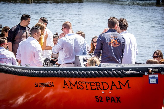 Amsterdam Private Boat Trip With Skipper, Burger and Beers - Rembrandtplein, the Old Bridge, and the old center