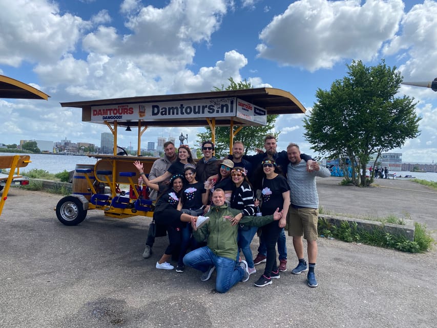 Amsterdam: Shared Party Bike Tour with Beer - Key points before you book