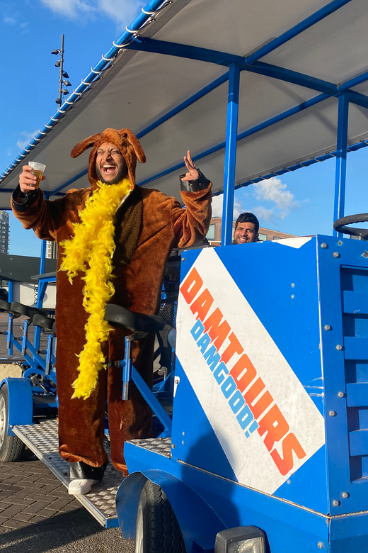Amsterdam: Shared Party Bike Tour with Beer - Cancellation and booking details that matter