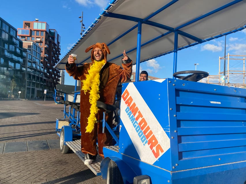 Amsterdam: Shared Party Bike Tour with Beer - Drinks, beer, and the real cost
