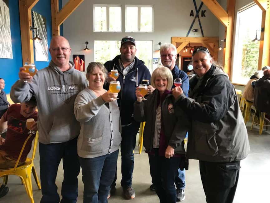 Anchorage: Bears, Beers, and Glacier Tour - What the $199 price covers