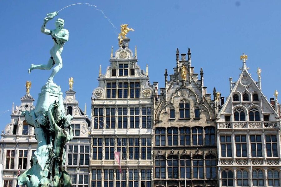 Antwerp Beer Tour - Steen and the Scheldt river