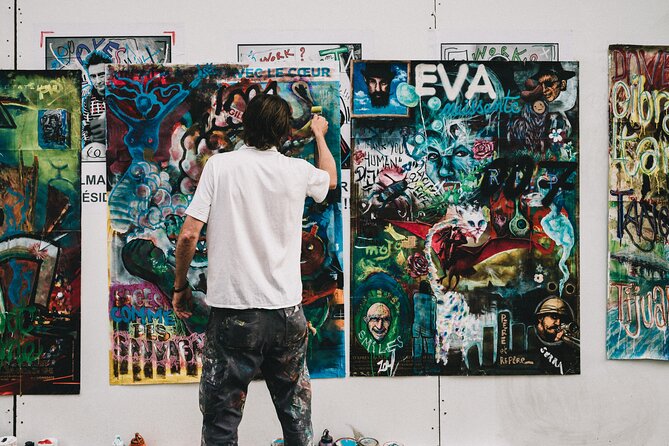 Art & Craft: Beer Tour with Street Art in Rome - Five Diavù icons along the route