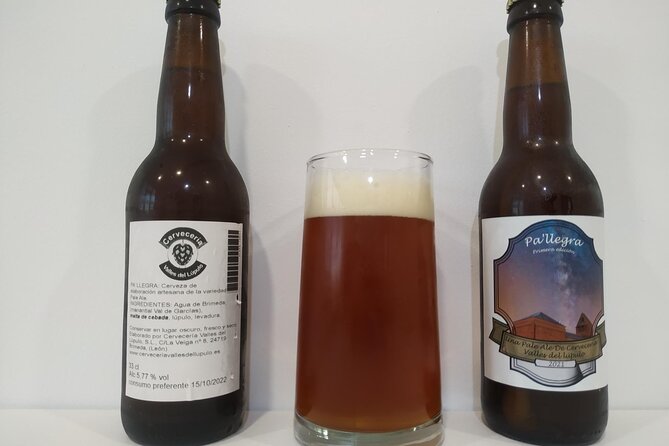 Astorga Cervecera Visit to the Artisan Beer Factory in Brimeda - Timing, confirmation, and cancellation
