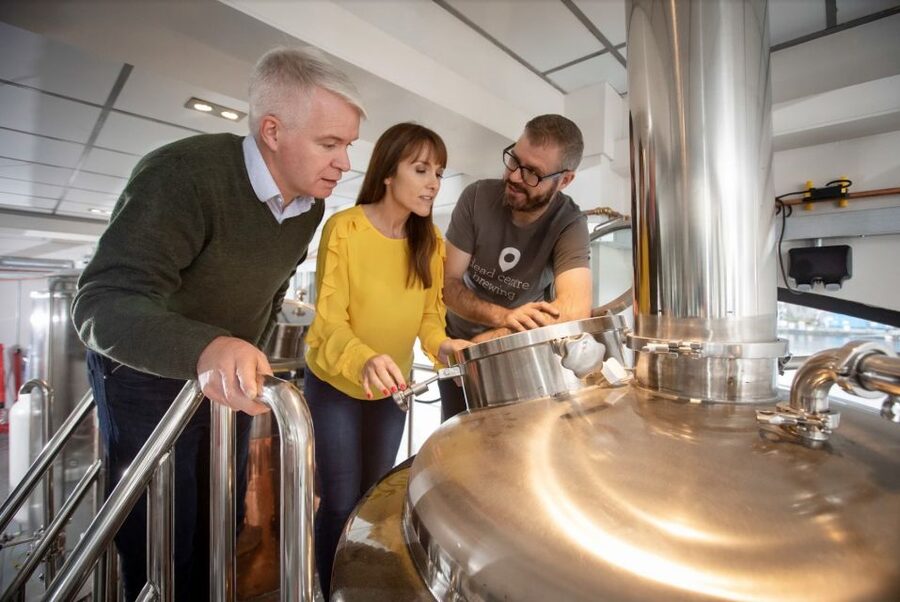 Athlone: Dead Centre Brewing Tour and Craft Beer Tasting - Athlone Castle Views Add a Sense of Place