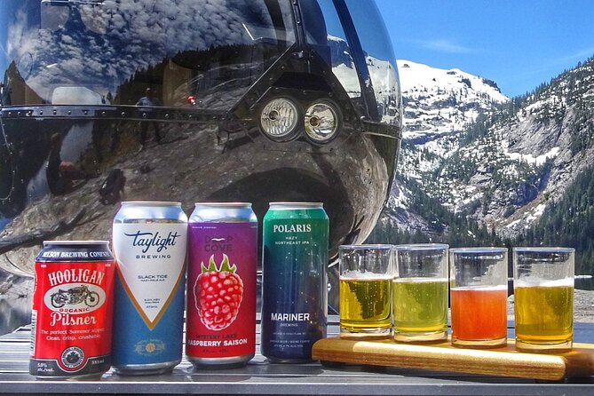 Backcountry Beer Tasting Heli-Tour & Landing (Depart SKY Hangar) - The backcountry landing is the main event