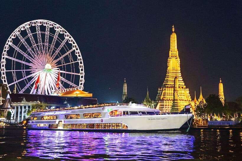Bangkok: Luxury White Dinner Cruise Free Flow Beer and Wine - Key points to know before you book