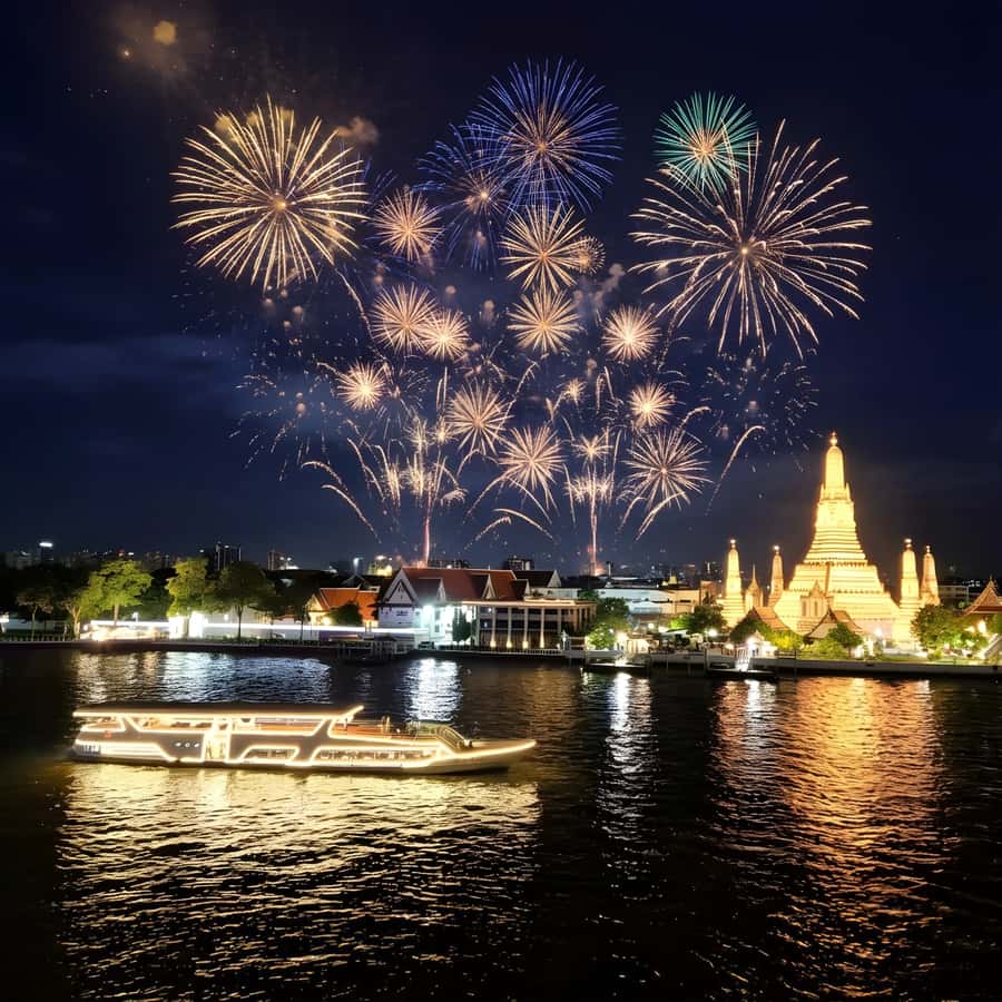 Bangkok: New Horizon Dinner Cruise with Buffet & Beer - Settling into a boat for fewer than 120 people