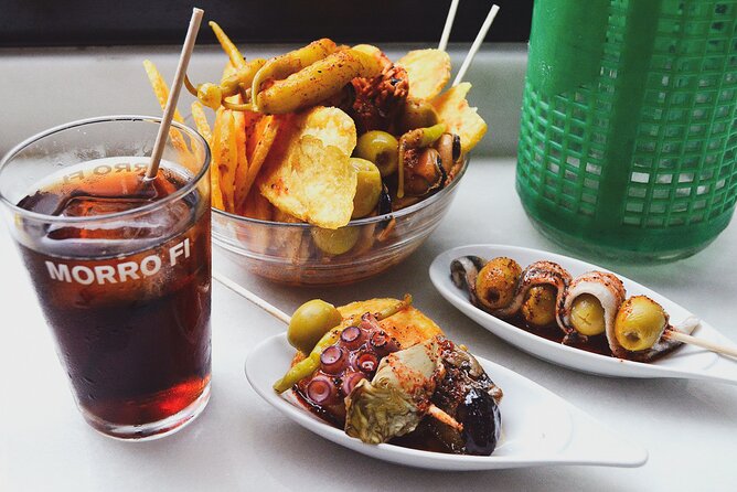 Bar Crawl in Barcelona with Spanish Wines, Vermut, Cold Beer and Tapas - Picasso Museum area and the first wine tasting