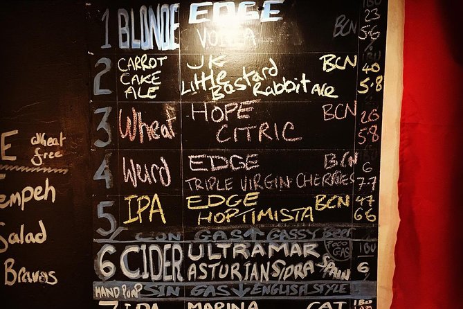 Barcelona Craft Beer Tour with a Brewery Tour and 3 Local Bars - Group size, pace, and comfort