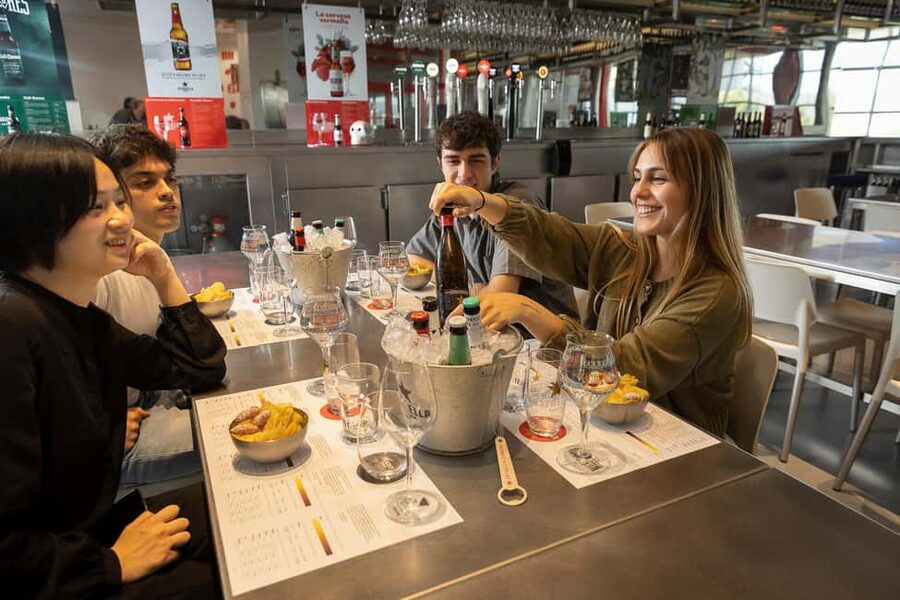 Barcelona: Estrella Damm Brewery Guided Tour with Tasting - Fermentation and Lagering Tanks