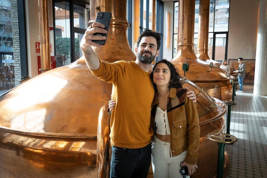 Barcelona: Estrella Damm Old Brewery Tour with Tasting - The Boiler Room, Scale Room, and Old Equipment