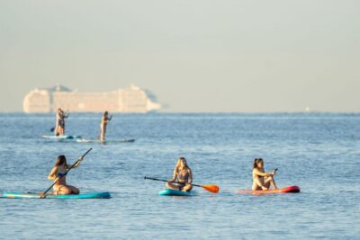 Sunset Paddleboarding Experience with 1 Beer