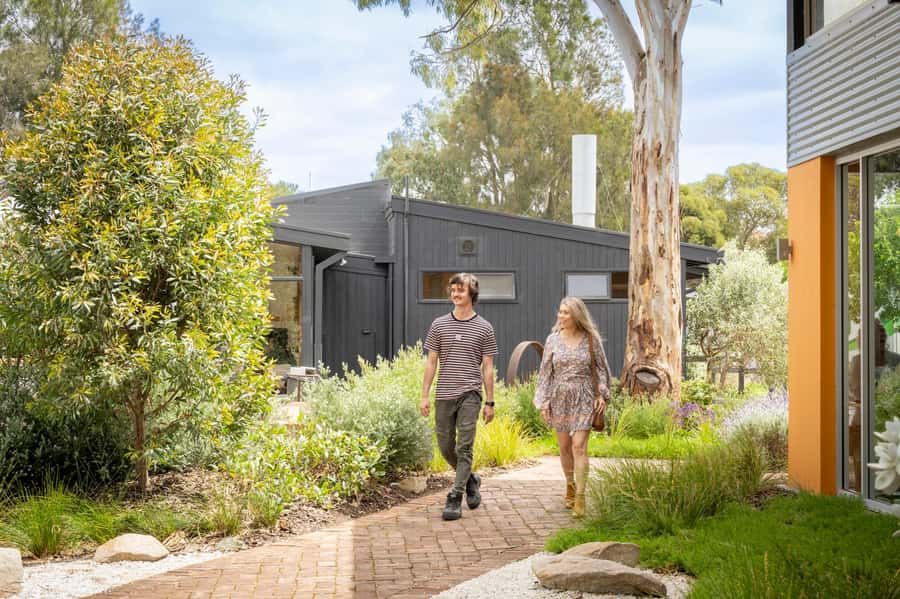 Barossa Long Lunch at Maggie Beer's Farm - The farm walk around the dam