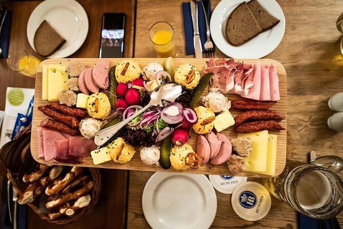 Bavarian Beer and Food Evening Tour in Munich - Bavarian food at Hackerhaus