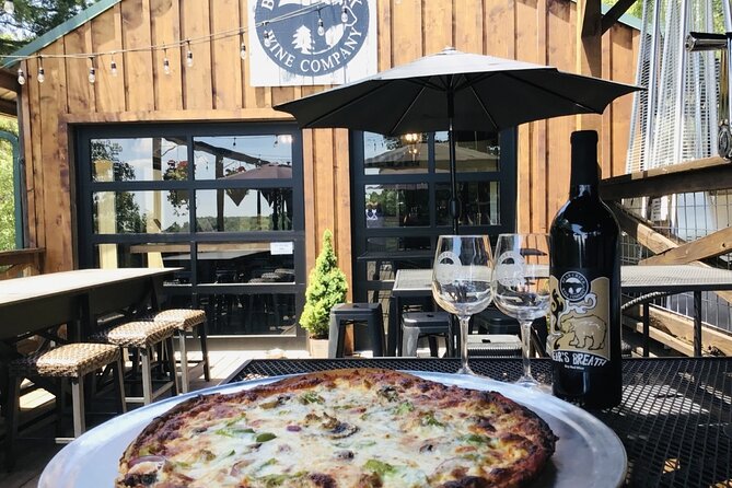 Bear Creek Winery and Brewery history, tasting, with lunch tour - Walking the water garden and chapels