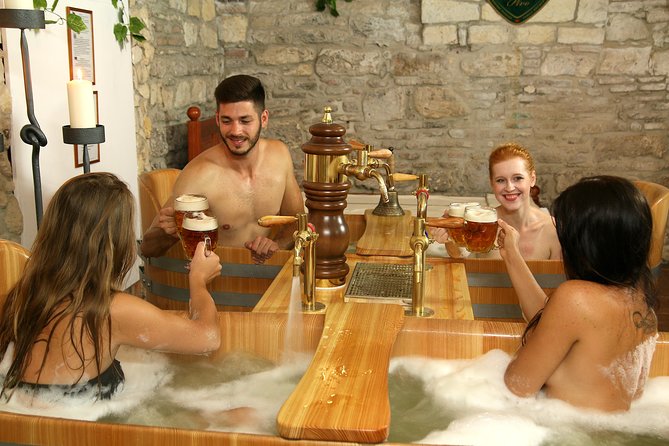 Beer Bath with Unlimited beer! - Price and value for two people