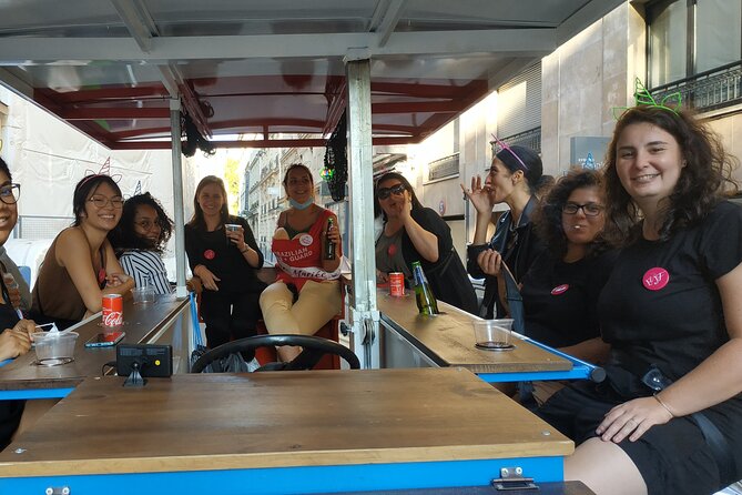 Beer Bike Bar Tour - Avenue Foch gardens provide the final breather