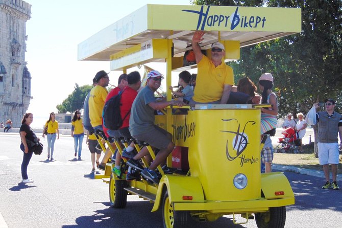 Beer Bike Lisbon - Starting at Avenida Brasília in Belém