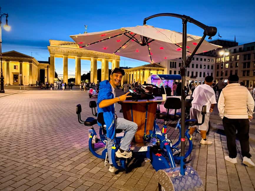 Beer Bike & Party Bike: An Unforgettable Berlin City Tour with Pick-up - What this Berlin party bike actually feels like