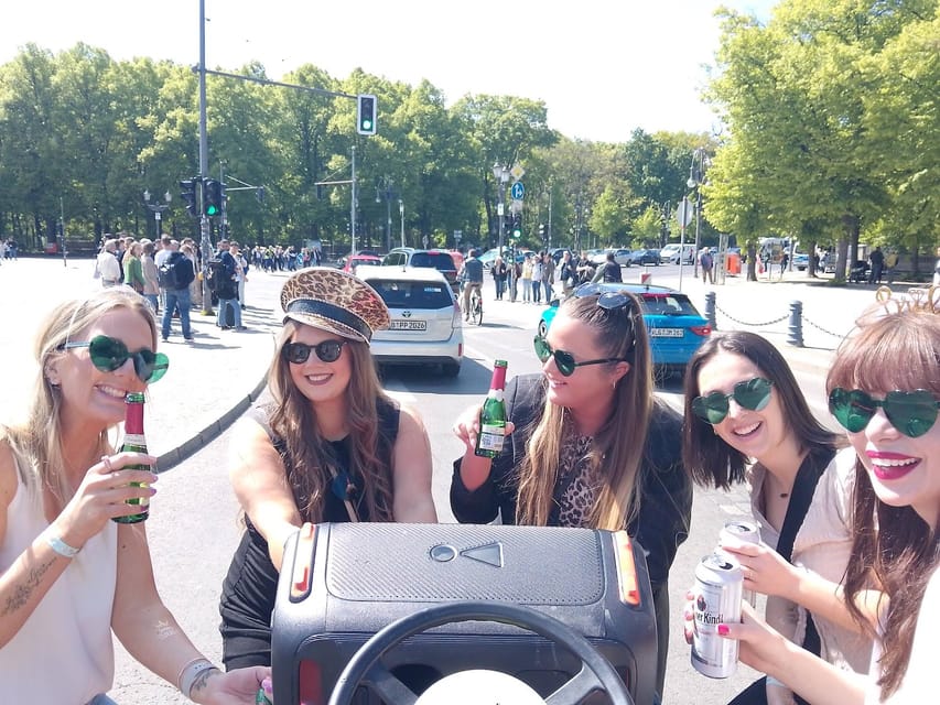 Beer Bike & Party Bike: An Unforgettable Berlin City Tour with Pick-up - Brandenburg Gate and the Reichstag