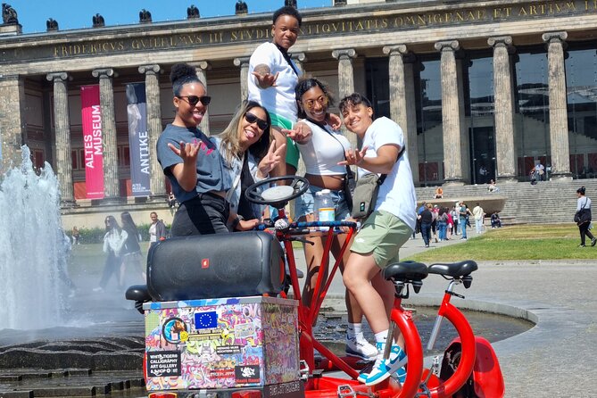 Beer Bike & Party Bike Highlights Berlin City Tour including pick-up - What the $42.14 price buys you