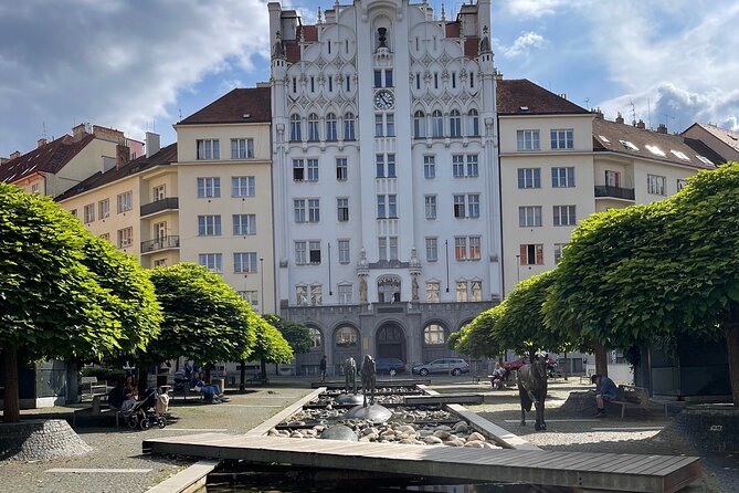 Beer. Czech Food. History. - Ending at an outdoor patio