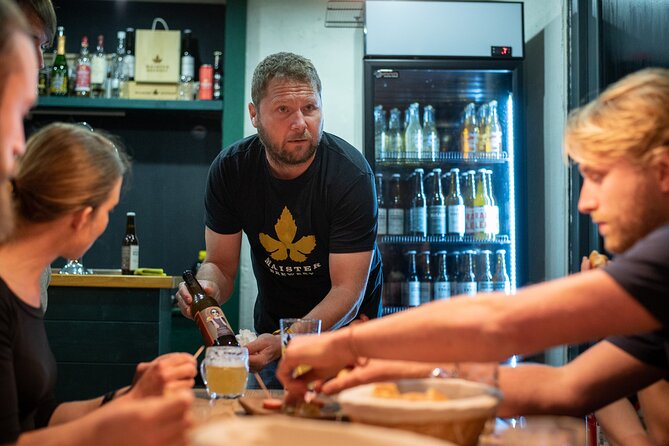 BEER WAY Kamnik Craft Brewery Visit & Tastings - The beer tasting, from General Maister to test batches