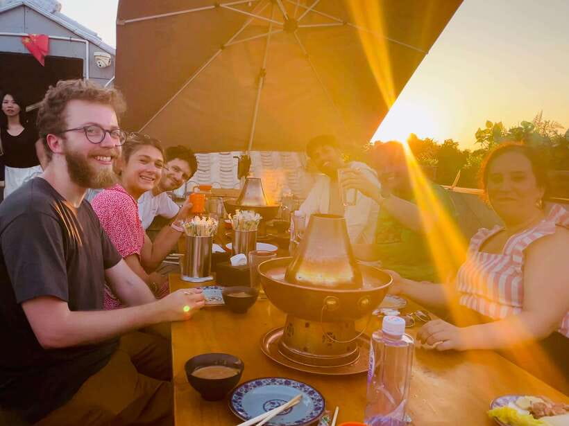 Beijing Hutong Dinner and Beer Walking Private Tour - Gulou East Avenue street snacks