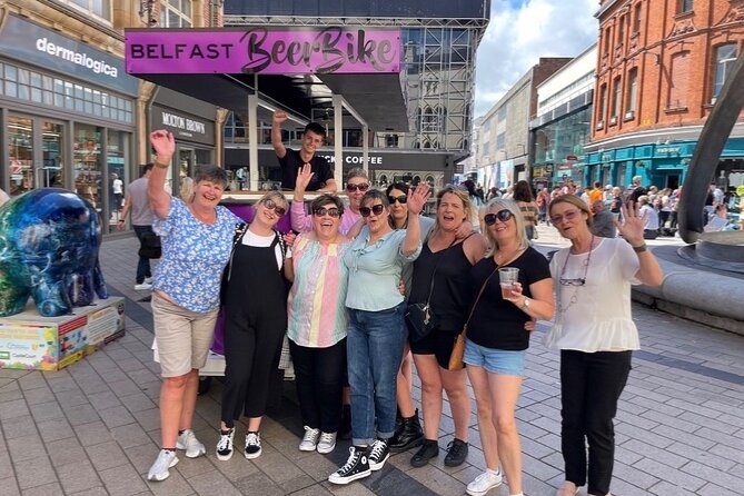 Belfast Beer Bike tours - How the beer bike actually works