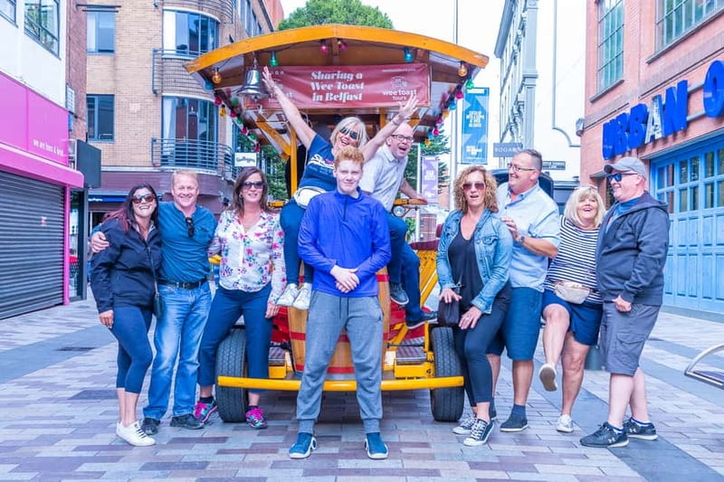 Belfast: Cathedral Quarter Beer Bike Tour - Bringing beer, prosecco, or nothing at all