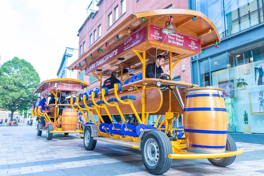 Belfast: City Centre Beer Bike Tour - How hard is the pedaling?