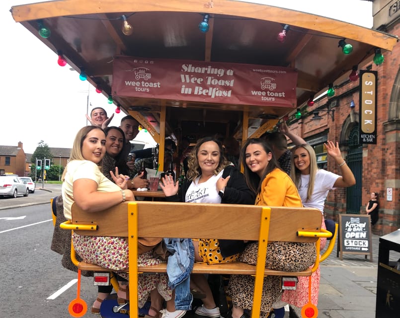 Belfast: City Centre Beer Bike Tour - Pedaling through Belfast city centre