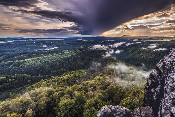 Bohemian Switzerland From Prague with Brewery Tour & Beer Tasting - Neurathen Castle and the rock-top ruins