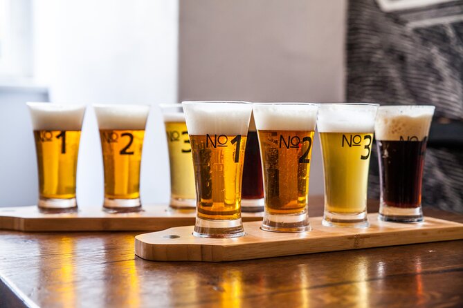 Bratislava Craft Beer Tour - The first pub: five Slovak beers and a tasting lesson
