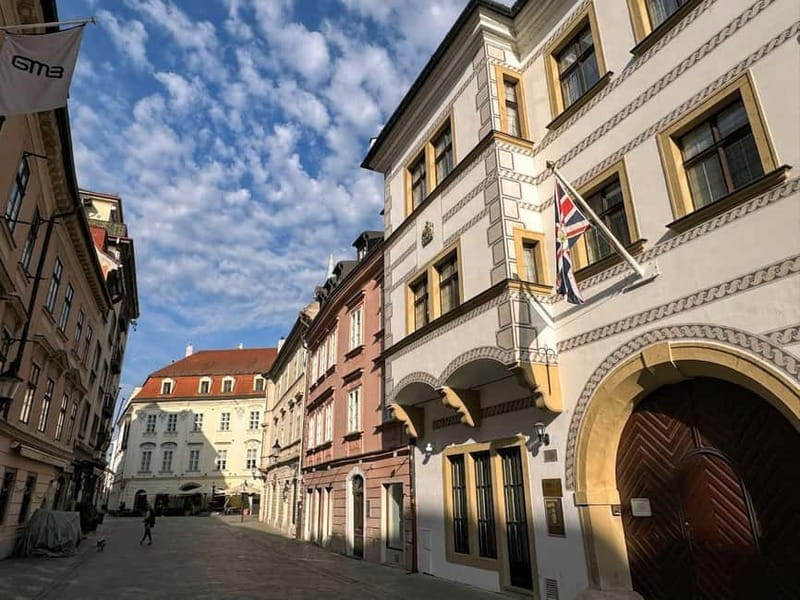 Bratislava: Private Walking Tour with Optional Beer Tasting - Michael’s Gate and the old seats of power