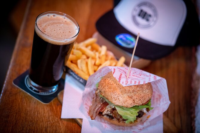 Brewery Tour with Food included - Food with the beer, from burgers to traditional bites