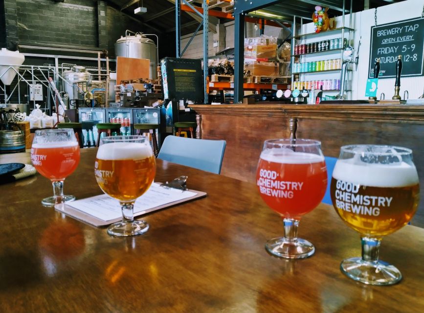 Bristol: Self-Guided Craft Beer Tour with Optional Tasting - The railway-arch brewpub comes early