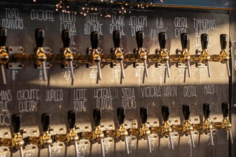 Brussels: Belgian Beer World Ticket with Rooftop & Free Beer - The rooftop Beerlab and the 150-beer choice